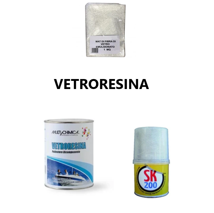 Resina Poliestere e Acc.