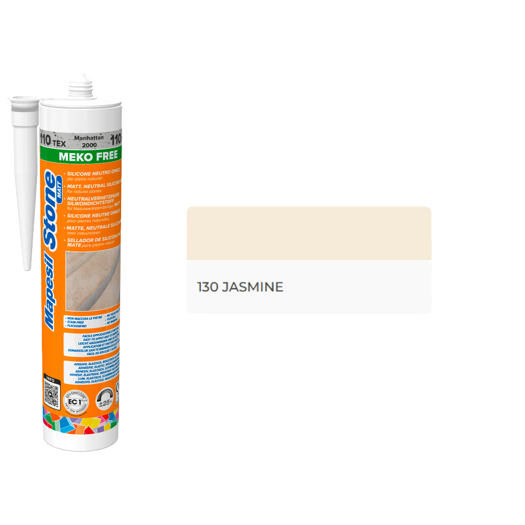Mapei Mapesil Stone Matt Neutraler matter Silikondichtstoff für Stein und Marmor 300 ml