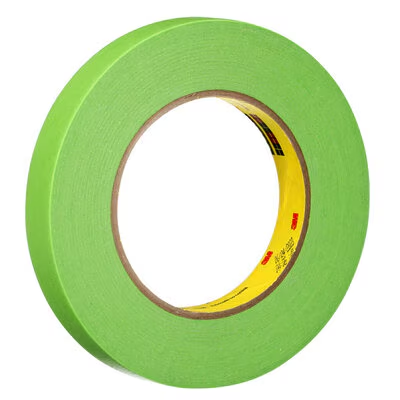 3M Cinta de enmascarar de alto rendimiento Scotch® 233+, verde, 18 mm x 55 m