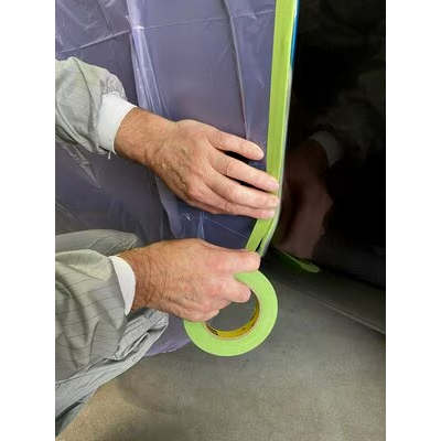 3M Cinta de enmascarar de alto rendimiento Scotch® 233+, verde, 18 mm x 55 m