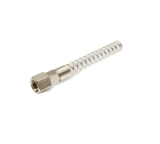 Conector para espiral de resca 6mm FG 1/4" para tubo binado