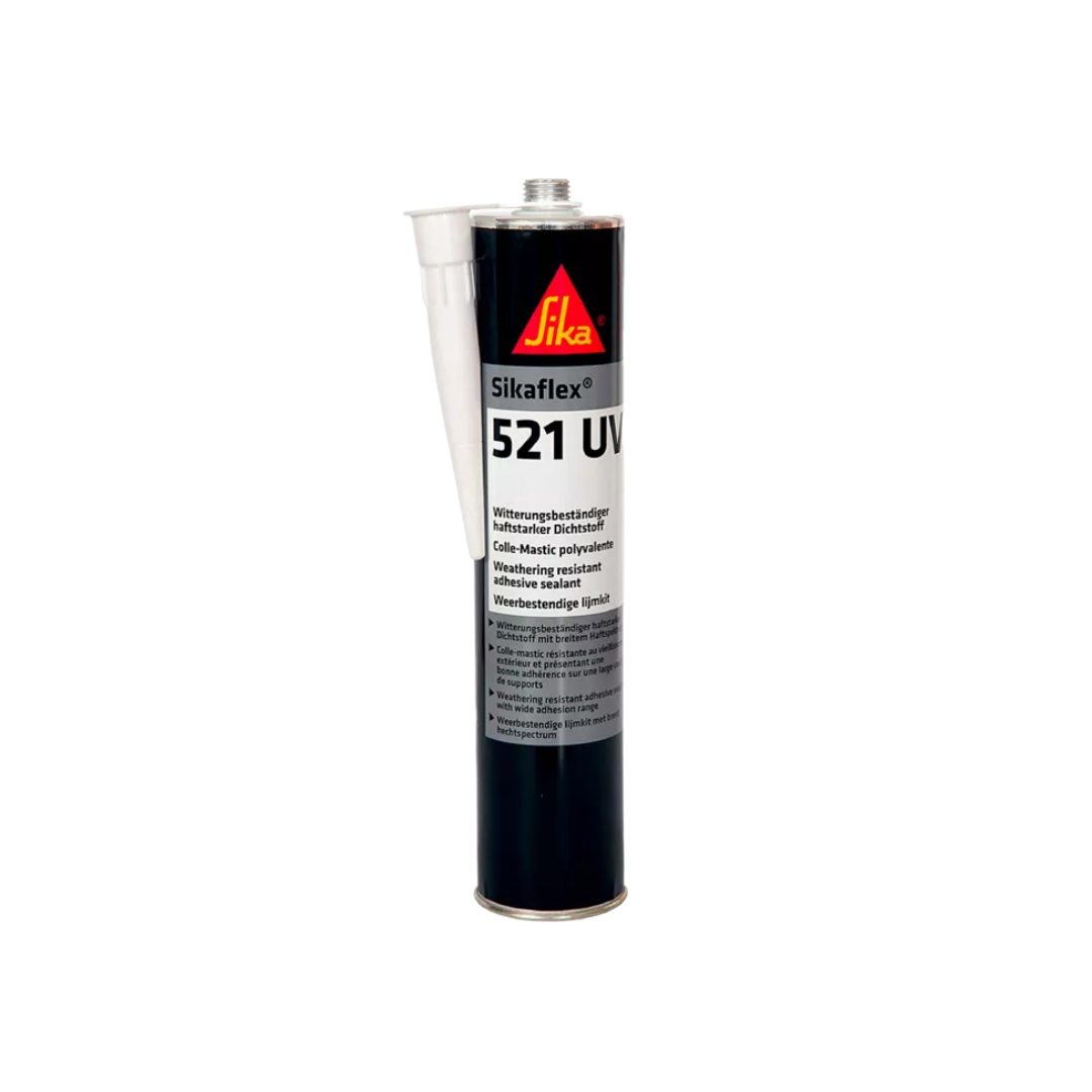 SikaFlex 521 UV 300ml Adesivo Sigillante Poliuretanico Polimero Resistente Alle Intemperie e UV