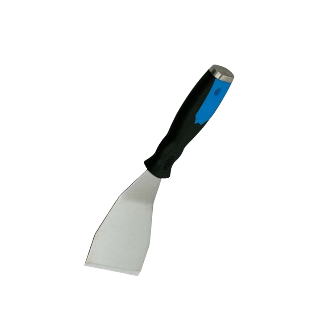 Raschietto Americano Ritorto Inox Lama Rinforzata con Martelletto 75 mm