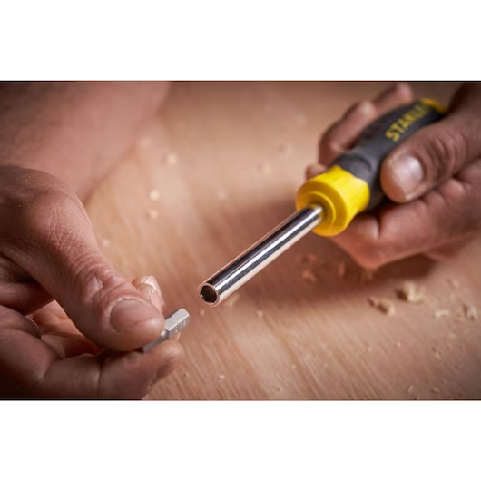 Stanley Tournevis Porte-outil avec embouts en acier avec 33 inserts