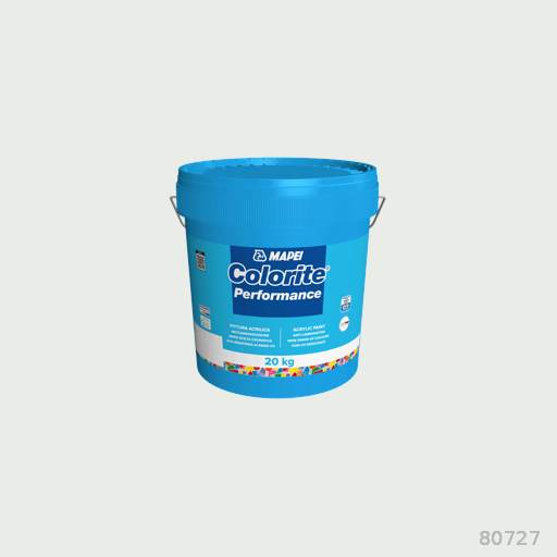 Mapei Colorite Performance Water-Resistant Acrylic Paint for Exterior and Interior Use 20kg 5kg