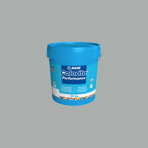 Mapei Colorite Performance Water-Resistant Acrylic Paint for Exterior and Interior Use 20kg 5kg