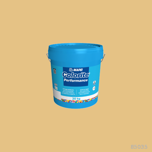 Mapei Colorite Performance Water-Resistant Acrylic Paint for Exterior and Interior Use 20kg 5kg