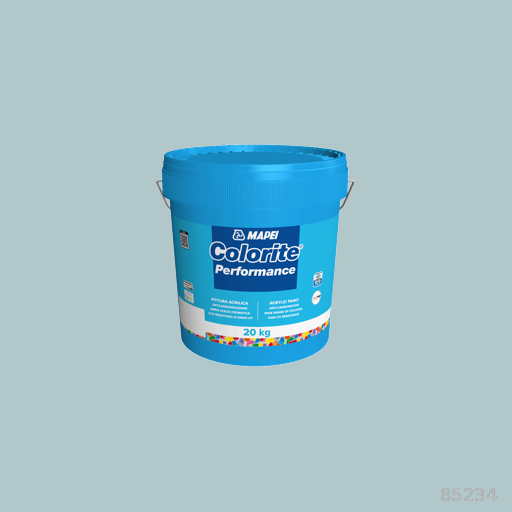 Mapei Colorite Performance Water-Resistant Acrylic Paint for Exterior and Interior Use 20kg 5kg