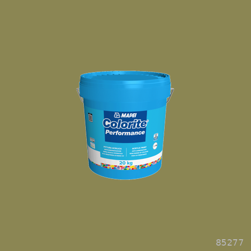 Mapei Colorite Performance Water-Resistant Acrylic Paint for Exterior and Interior Use 20kg 5kg