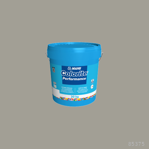 Mapei Colorite Performance Water-Resistant Acrylic Paint for Exterior and Interior Use 20kg 5kg