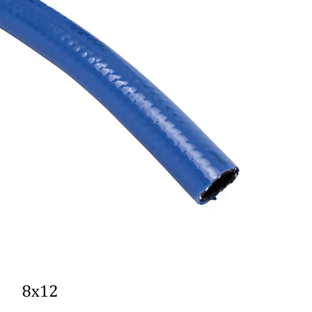 Tubo per aria compressa Retinato Blu 8X12 al metro 20bar