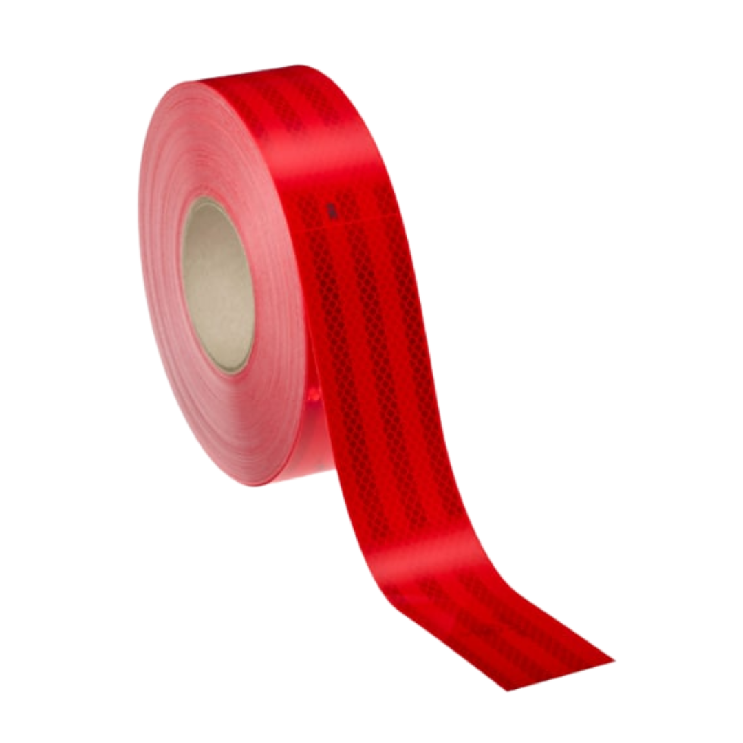 3M Diamond Grade 983-10 ECE 104 Retroreflective Tape Red White and Orange