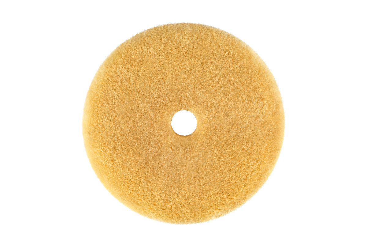 Rupes 9.NW130M Tampon en Laine D-A Medium pour Polissage 130mm Rotorbital
