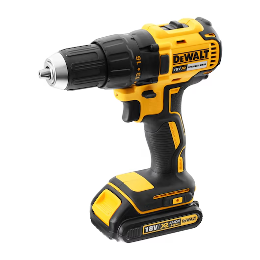 DEWALT Atornillador Brushless compacto DCD777S2T-QW Con maletín y 2 baterías