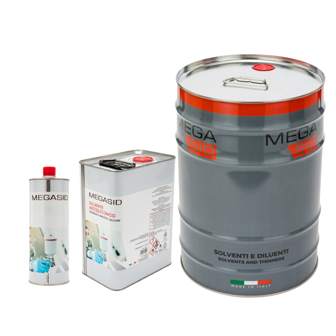 MEGASID Disolvente Nitro Antiniebla NC Para Pinturas Esmaltes Universal 1 5 25 LT