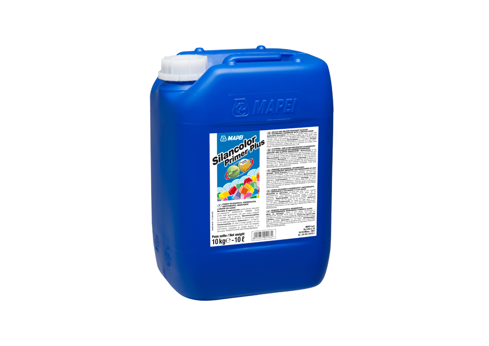 Mapei Silancolor Primer Plus Primer Silossanico 2kg 10kg