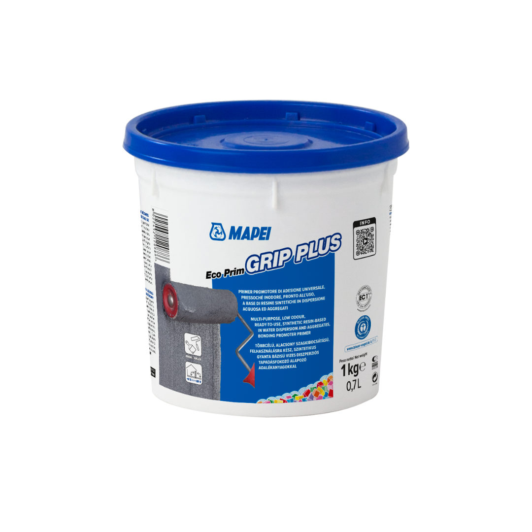 Mapei Eco Prim Grip Plus Primer Aggrappante Universale per Piastrelle e Supporti Lisci