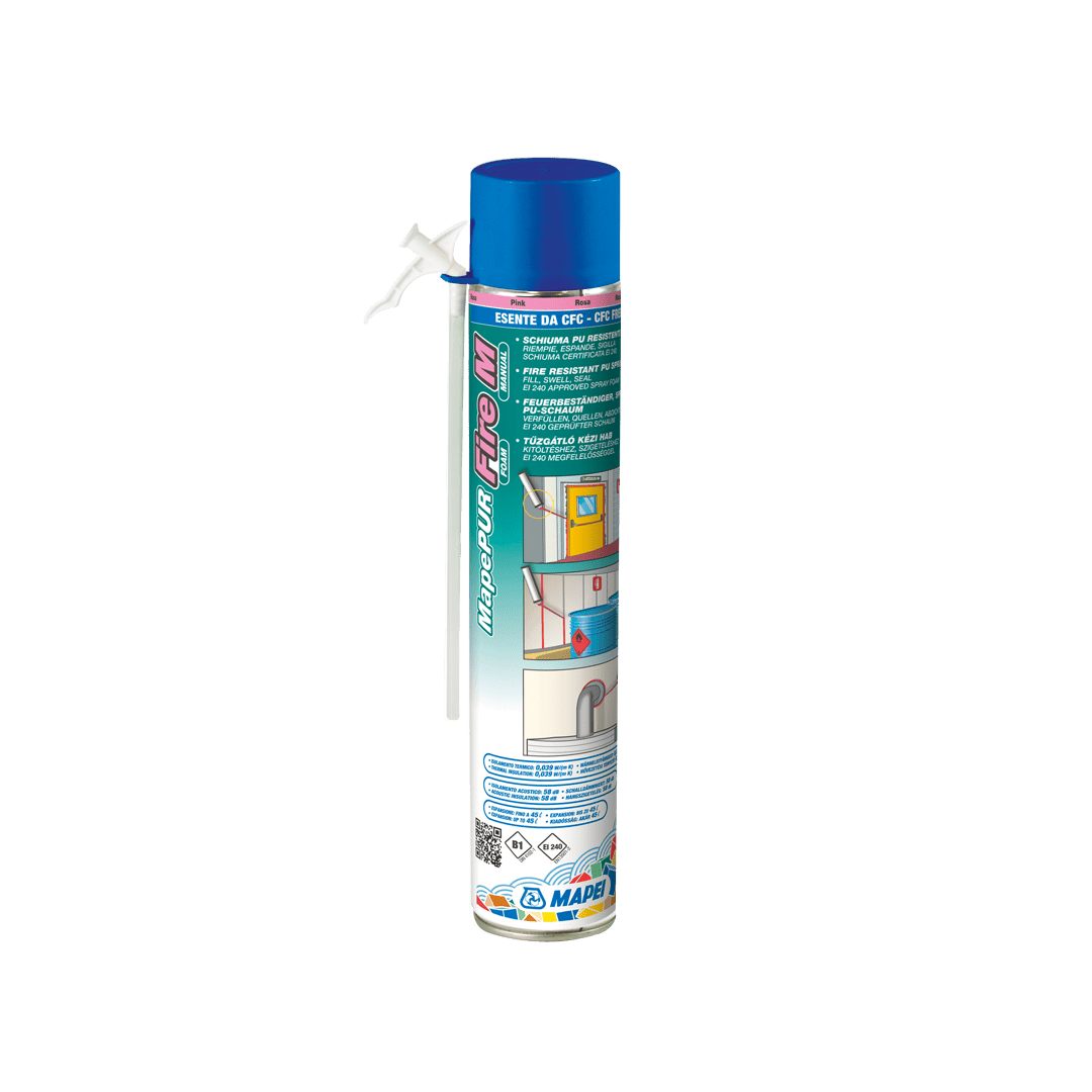 MAPEI MapePUR Fuego M Espuma PU Resistente al fuego 750ml