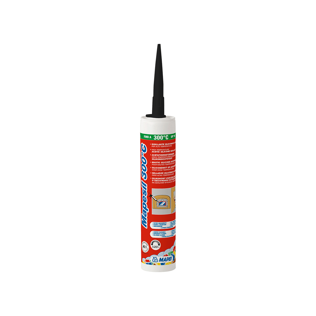 MAPEI Mapesil 300°C Scellant Acétique Haute Température 300ml