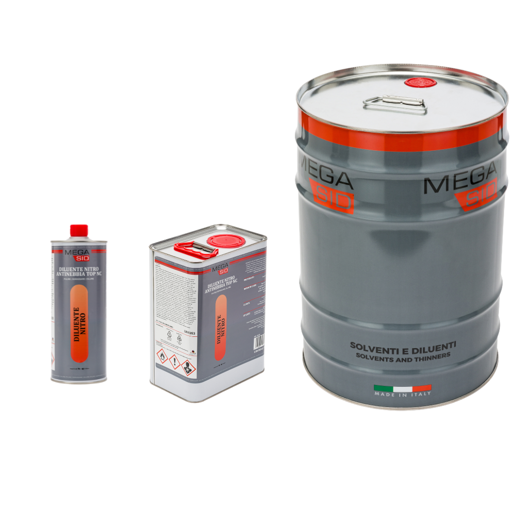 MEGASID Nitroverdünner Antinebbia NC für universelle Lacke 1 5 25 LT