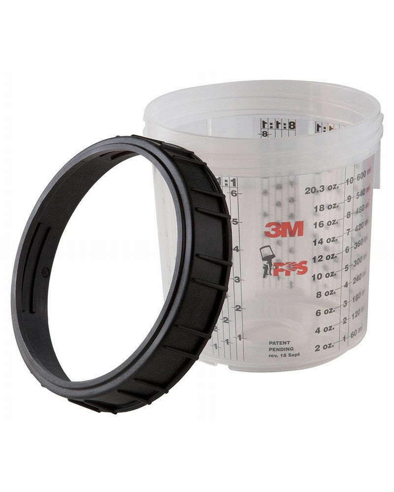 3M 16001 Tazza Rigida Per PPS 600ml 1 PEZZO