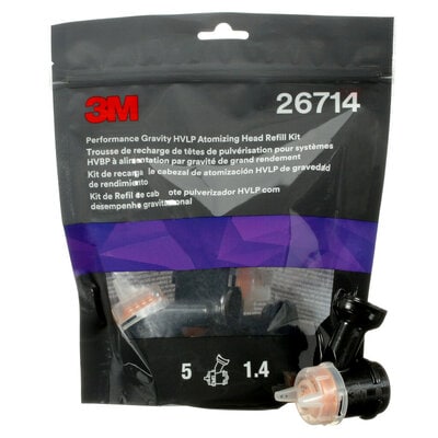 3M 26714 Kit di ricambio testina ugello 1,4 mm per pistola 26778 26878