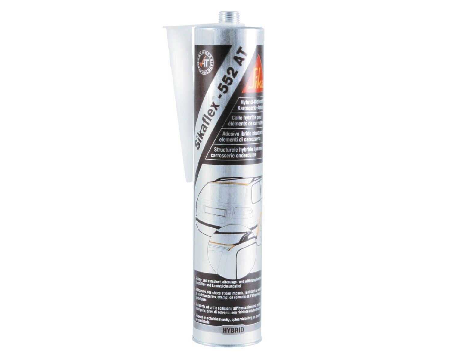 SikaFlex 552 AT Cartucho Adhesivo Estructural Monocomponente 300ML Sika Flex Blanco Negro