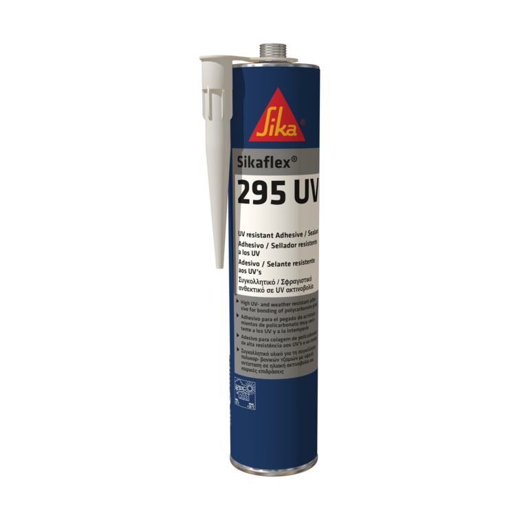 SikaFlex 295 UV 300ml Sellador adhesivo de poliuretano elástico Negro Blanco Barcos
