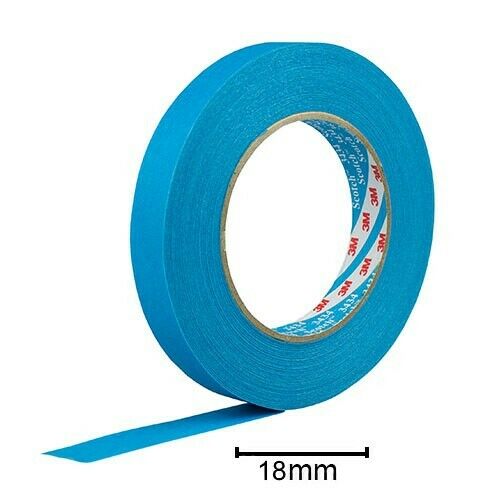 3M Nastro Carta Gommato per 3434 scotch carrozzeria blu 3434B