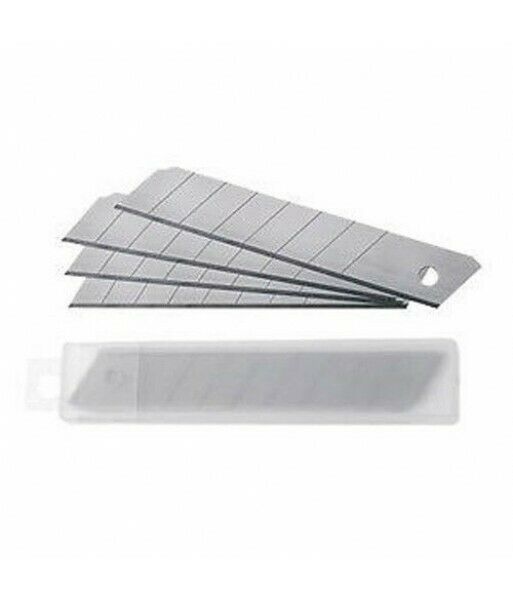 Set Lame Di Ricambio Cutter Taglierino Misure 9 mm 18 mm 25 mm 10 PZ
