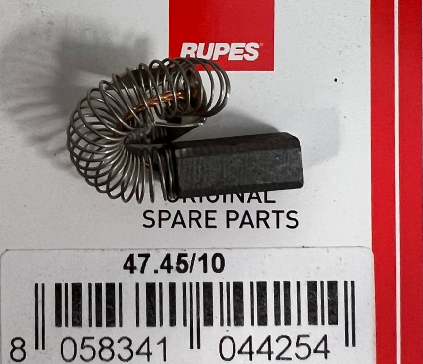 RUPES Brosses à charbon RP84-SS70-SSPF 47.45 avec ressort 2 pièces