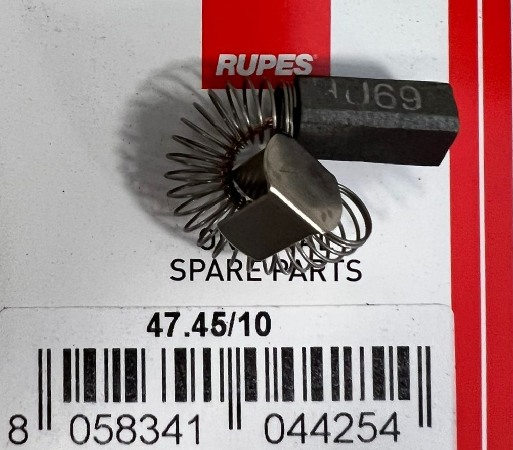 RUPES Brosses à charbon RP84-SS70-SSPF 47.45 avec ressort 2 pièces