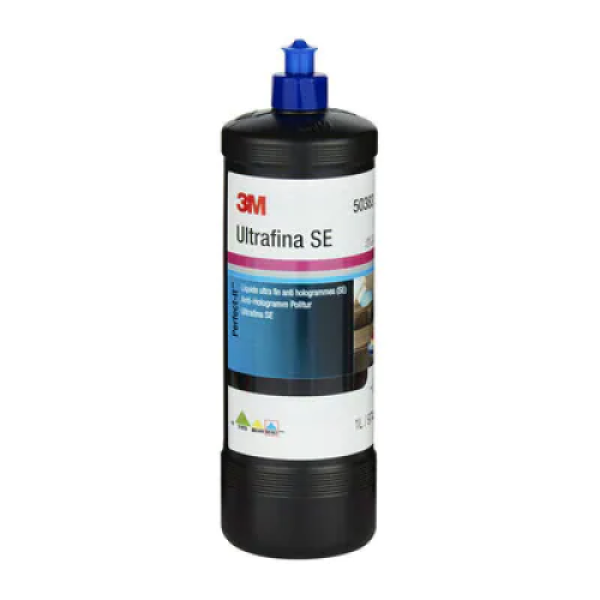 3M Perfect-It Polish Ultrafina SE zur Beseitigung von Halos und Hologrammen blaue Kappe 1 lt 50383