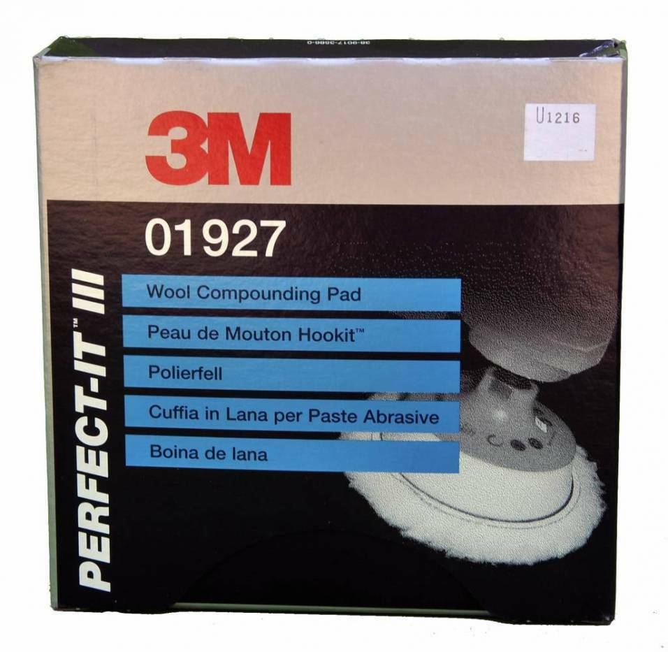3M 01927 PERFECT - IT III CUFFIA IN LANA PER PASTE ABRASIVE