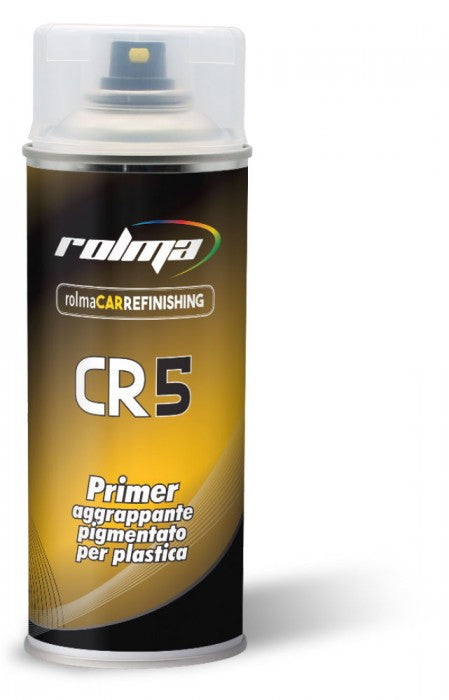 Bomboletta Spray Primer Fondo Aggrappante Pigmentato per Plastica CR 5 Rolma CR5