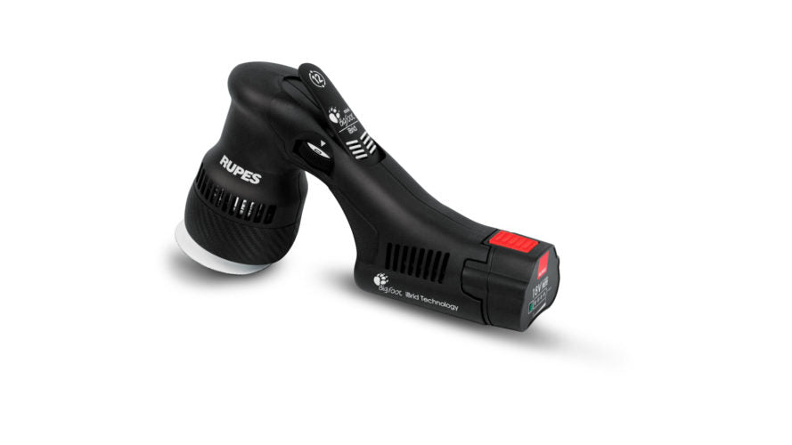 Rupes Pulidora HLR75 BETA Bigfoot Mini Hybrid Kit Completo Con Estuche