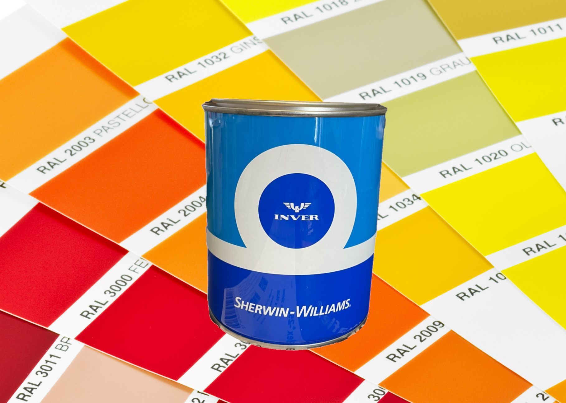 Peinture à l'Eau Séchage Rapide Vernis à l'Eau RAL Brillant et Mat 1KG