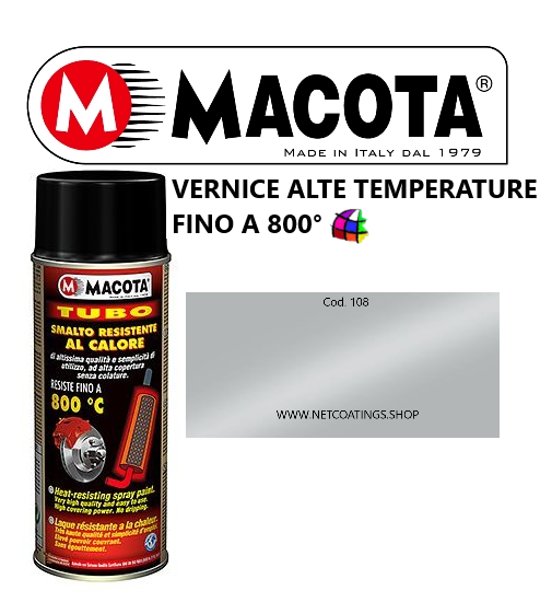 Macota Hose Spray Paint Spray Hautes Températures Etriers De Frein Silencieux 800°