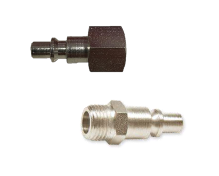 Acoplamiento Rápido Con Rosca Macho y Hembra 1/4"y 3/8"