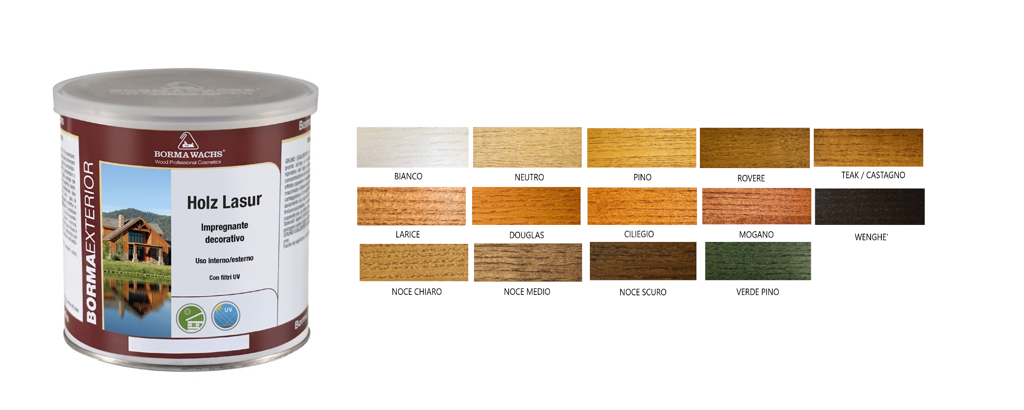 Holz Lasur Interior Wood Decorative Impregnator 750ml Long lasting