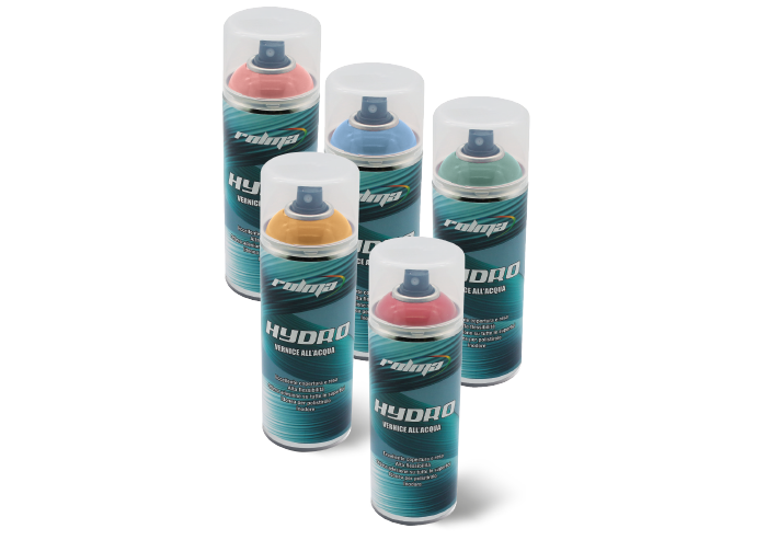 Rolma Vernice Smalto Spray Idro Bomboletta RAL Base Acqua Hydro 400ml