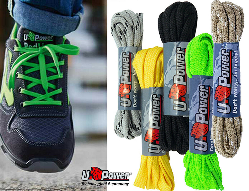 Cordones U-Power Cordones de repuesto para zapatos de trabajo 120140  Cordones de 100 CM