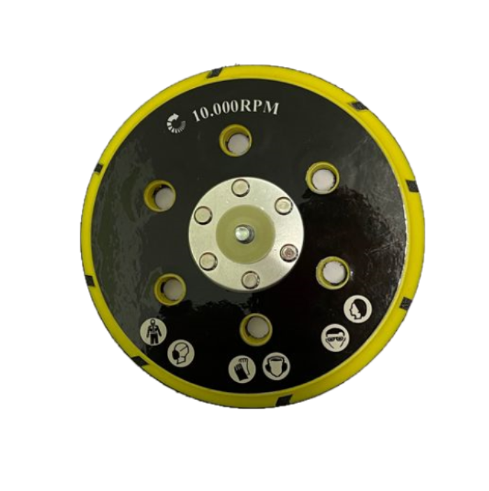 Pad 15 Löcher für Rotorbital Durchmesser 150mm Anschluss M8 Zentralstift