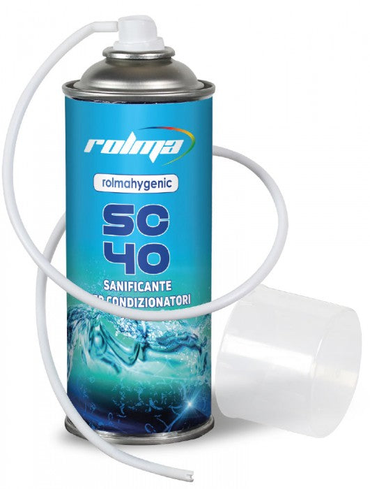 Rolma Spray Bomboletta Sanificante per Condizionatori spray tubo 400ml