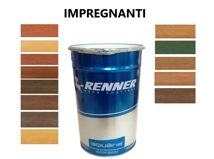 Impregnati e smalti per legni