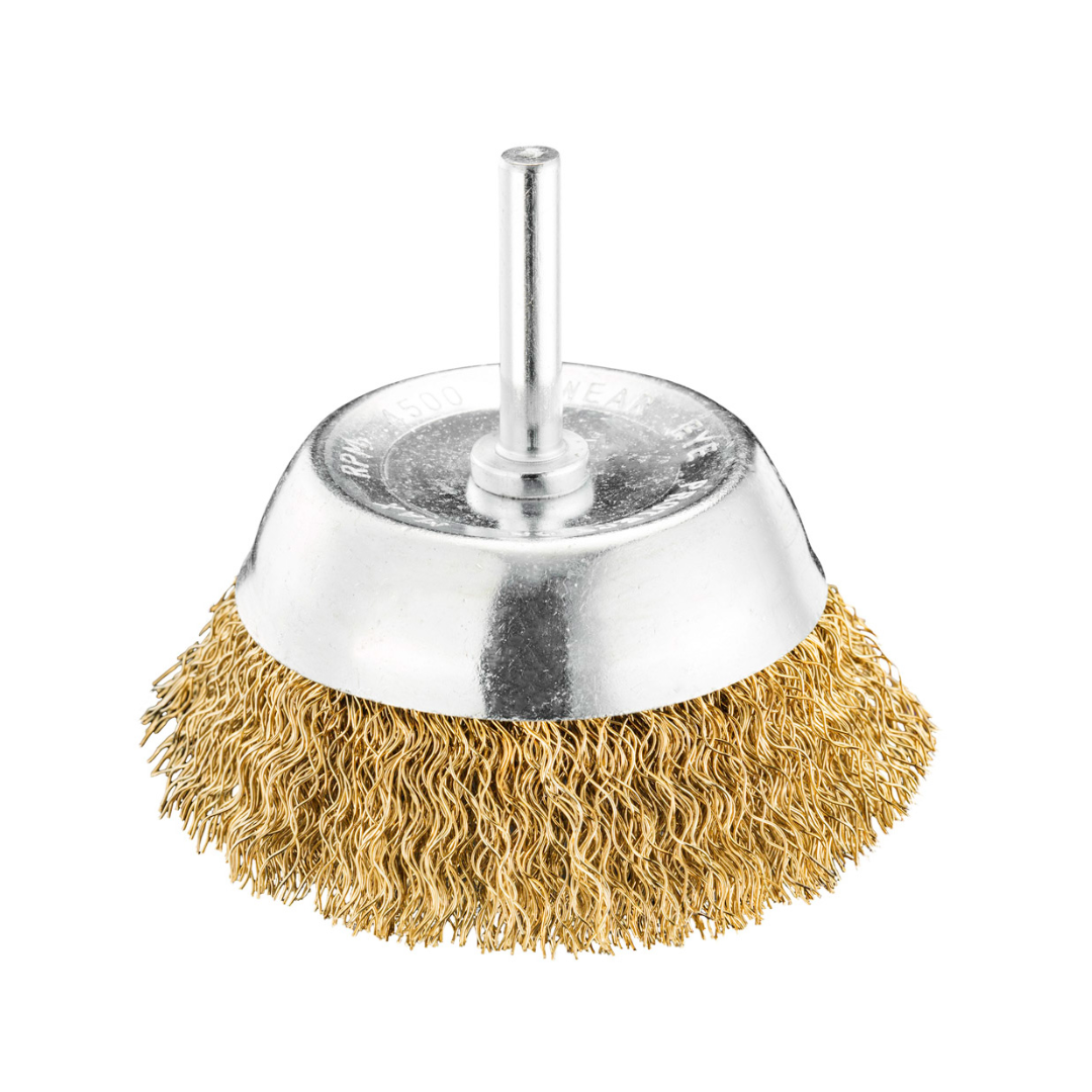 Circular Brush with Crimped Wire for Drill 0661