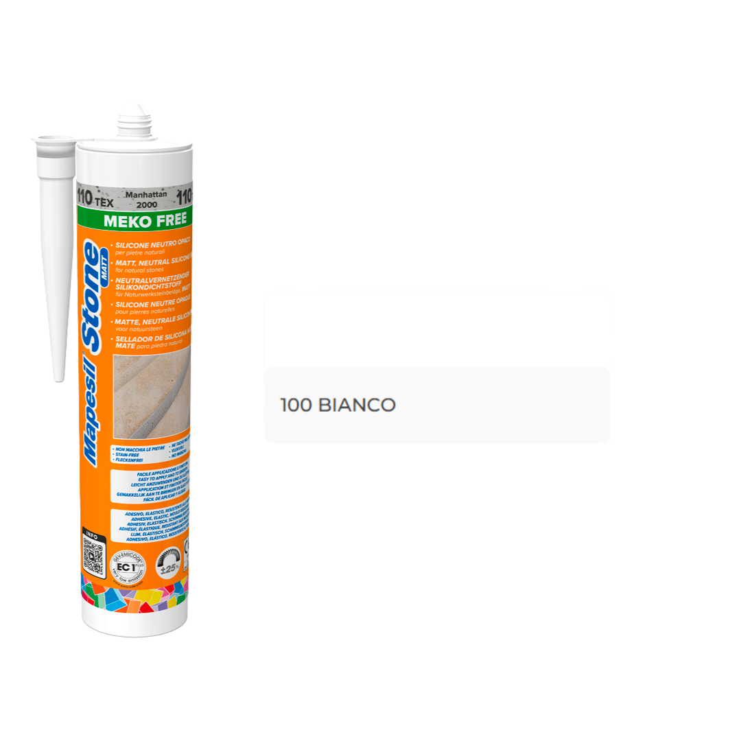 Mapei Mapesil Stone Matt Neutraler matter Silikondichtstoff für Stein und Marmor 300 ml