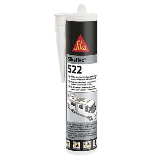 Sika Sigillante STP Caravan e Camper SikaFlex 522 Bianco resistente ad UV e agenti chimici