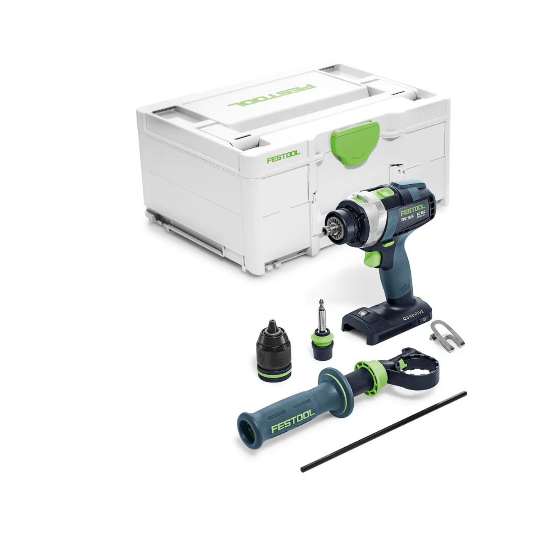 Festool TPC 18/4 I-Basic Trapano-avvitatore a percussione 18 V Brushless 575604