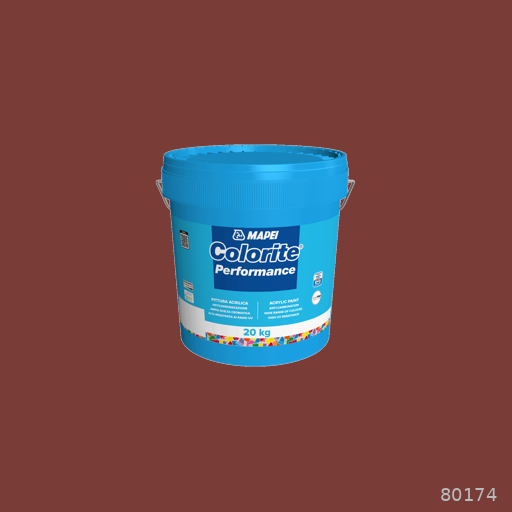 Mapei Colorite Performance Water-Resistant Acrylic Paint for Exterior and Interior Use 20kg 5kg